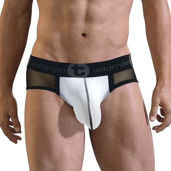 Wildmant Big Boy Pouch Brief See Through Underwear Back