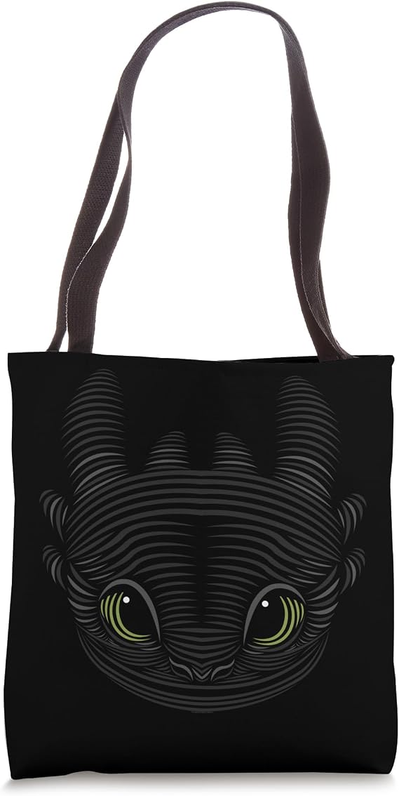 How to Train Your Dragon 3: Toothless Big Face Tote Bag