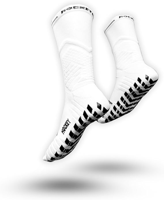 Hockey Skate Socks Non-Slip Grip Skate Socks for Adult and Youth, Padded