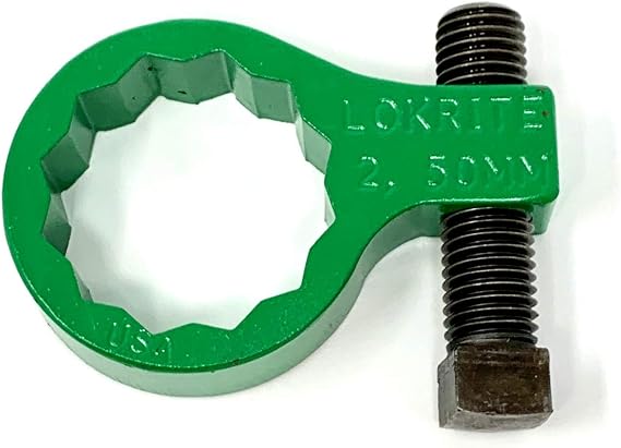 Hands-Free Magnetic Backup Wrench Box-End, Fits 2 Nuts Safety Torque Tool for Bolting & Breakouts