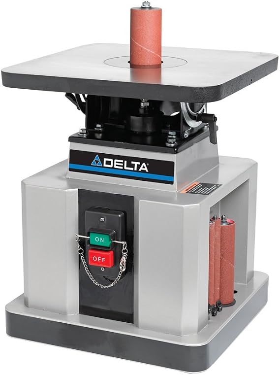 Delta Woodworking 31-483 Heavy-Duty Oscillating Bench Spindle Sander, 1/2-HP, 115-volt