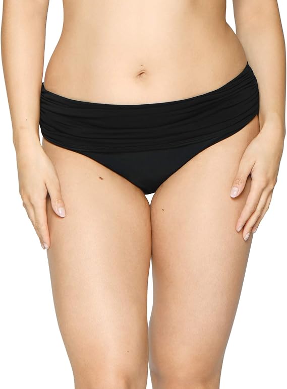 Curvy Kate Women's Sheer Classdeep Foldover Brief