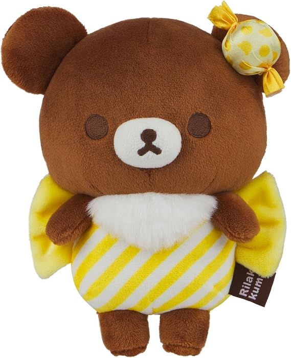 San-X Original Rilakkuma Amusement Park Series Plush - 7" Chairoikoguma