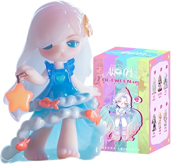 Aven Rabbit Aroma Princess Between Us Series Blind Box Action Figures Mystery Box Cute Random Toys Birthday Gift Christmas Collectible Toy for Desktop Ornaments, 1PC
