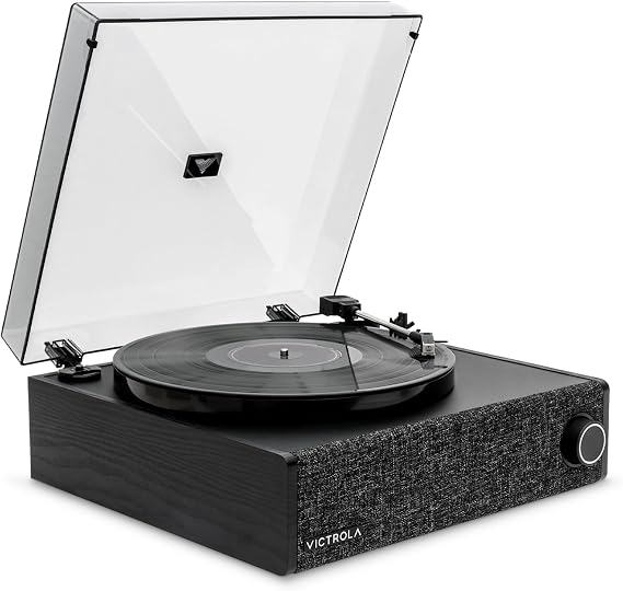 Victrola Eastwood LP - Bluetooth Record Player with Speakers - Black