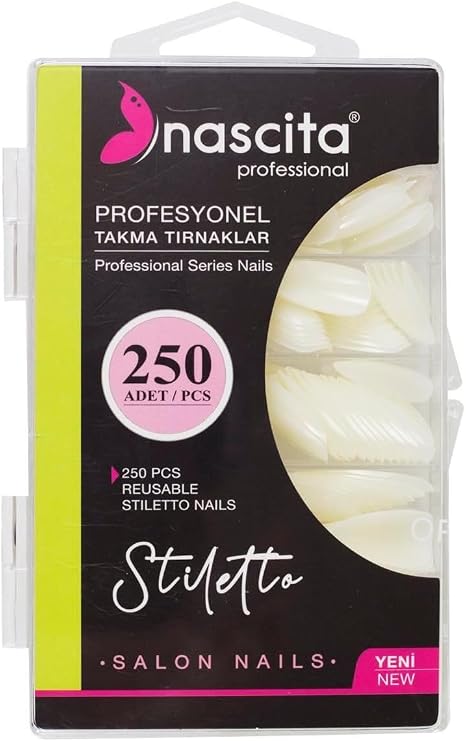 Nascita 250'li Kutulu Stiletto Takma Tırnak - 170