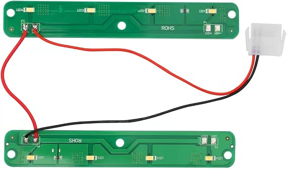 W11043011 Refrigerator LED Light Board For Whirlpool Kenmore Maytag Fridge Light W10866538 AP6047972 PS12070396 OEM Motherboard Repair Replacement (PCB Board Only)