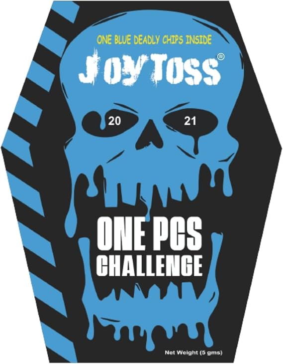 Joytoss 1-Challenge 1-Pack | Extreme Spy Tortilla Chips | World's Best Hot Tip | Ultimate Hot Snack | 5 Grams