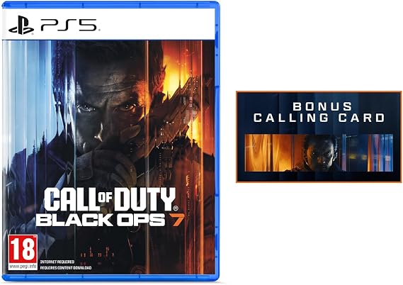Call of Duty: Black Ops 7 - PlayStation 5 ( Bonus Content included). Download required
