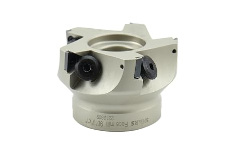 Shars 3" 90 Degree Square Shoulder Indexable Face Mill TPG Insert 404-1878W S[
