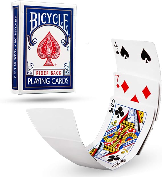 Magic Makers Bicycle Blank Back Normal Face Deck