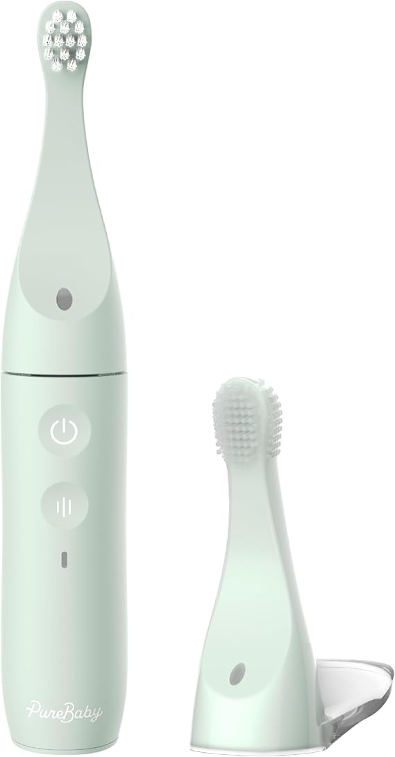 Pure Enrichment PureBaby Infant-to-Toddler Electric Toothbrush