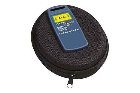 Fluke Networks Single-Mode 9 m Launch Cord (160 m) for Testing 9 m LC terminated fibers (SCAPC/Metal LC)