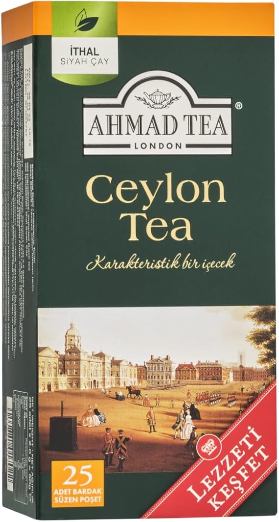 AHMAD TEA Ceylon Tea Bardak Poşet Çay 25'Li 50 G