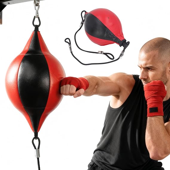 TARSHYRY Double End Bag Boxing Ball,PU Leather Double End Punching Bag Boxing Striking Improve Reflexes, Fast Speed Hanging Boxing Ball for Training, TARSHYRYzinw1pgkq0