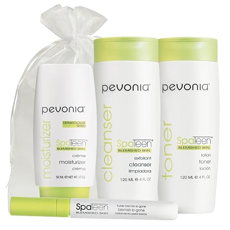 PEVONIA Spateen Blemished Skin Home Care Kit, 10.1 oz.