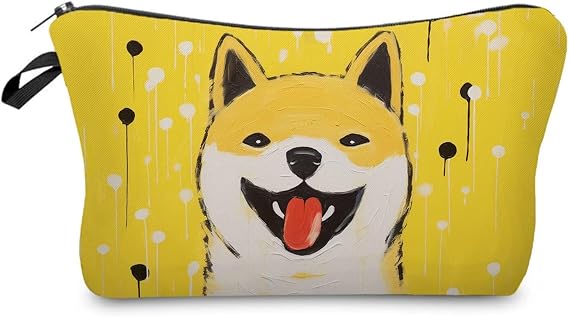 Livel lhood Lovely Shiba Inu Cute Small Makeup Bag