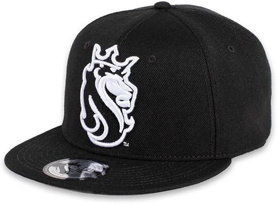OGABEL Men's OG Lion Snapback Hat Black
