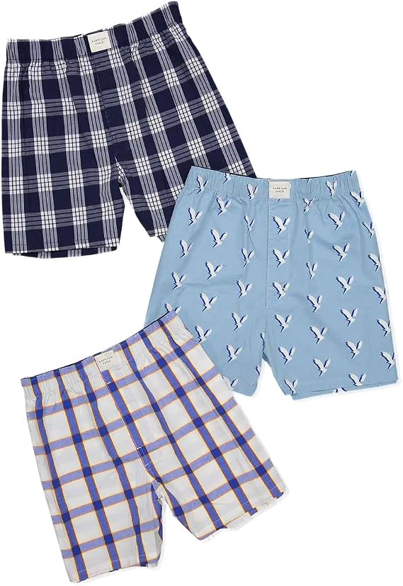 アメリカンイーグル メンズ Men's トランクス 下着 3枚セット AEO Stretch Boxer Short Multipack 並行輸入品