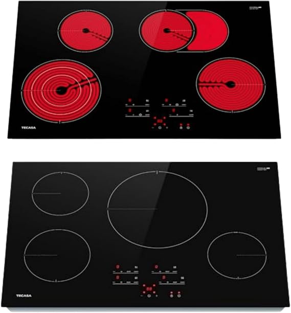 30 Inch Induction Cooktop & Electric Cooktop 4 Burner