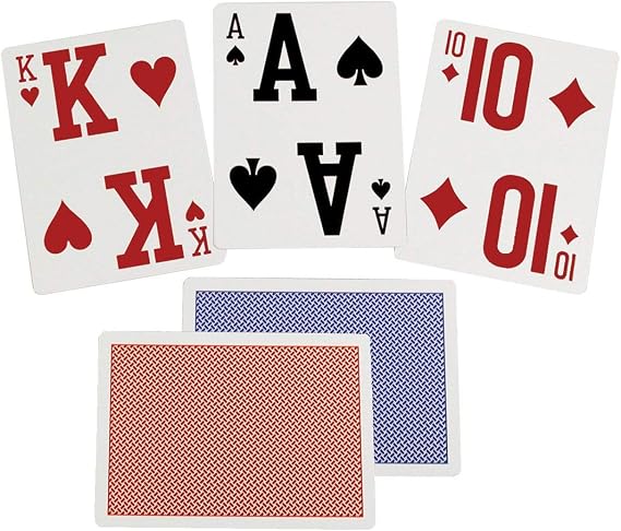 Elite Low Vision Playing Cards - Two Decks