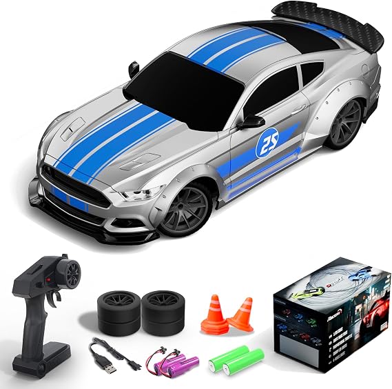 RACENT RC Drift Car, 1:20 Scale Remote Control Car for Beginners & Adults