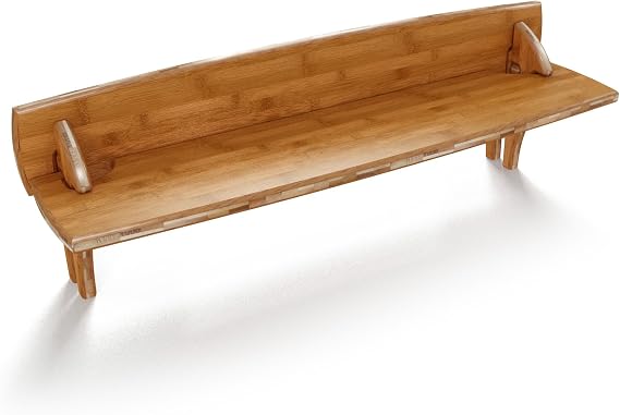 Legare Furniture Accessory Desk Shelf, No Tool Assembly Adjustable Shelf, Amber