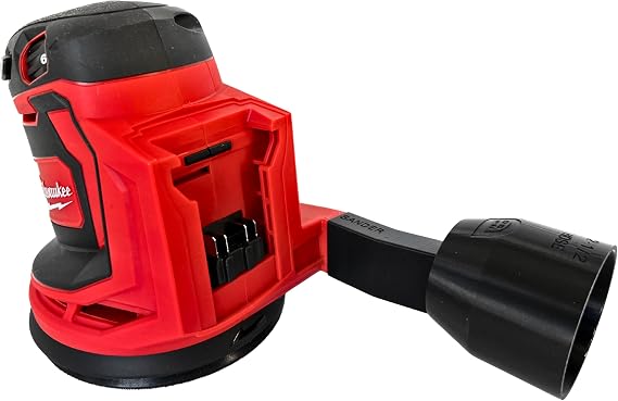 Sander Vacuum Adapter for MILWAUKEE Sanders - Shop Vac Attachment Reducer for Dust Collection Hose (2-1/2") by 1058Designs