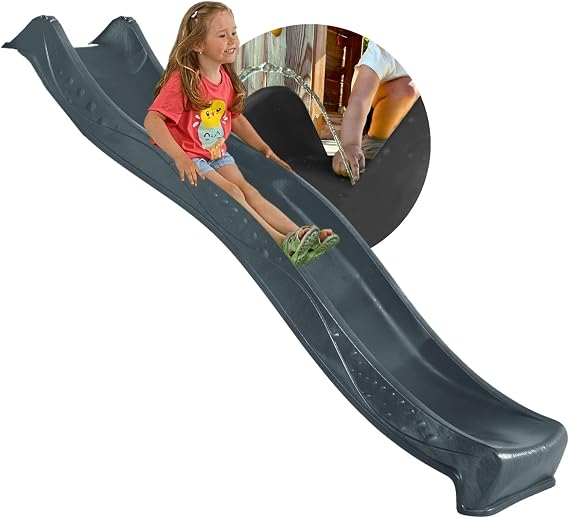 Children's Slide Outdoor Garden Play Equipment Anthracite