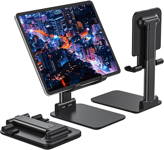 Anozer Tablet Stand Foldable & Adjustable,Portable Monitor Stand