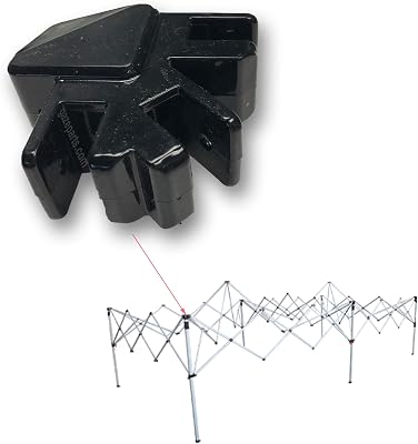 Ozark Trail 10 X 20 Straight Leg Instant Canopy Leg Cap Upper Mold 3-Way Connector Replacement Parts