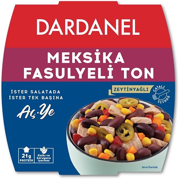 DARDANEL Hungry Eat Mexican Bean Tuna 160 gr