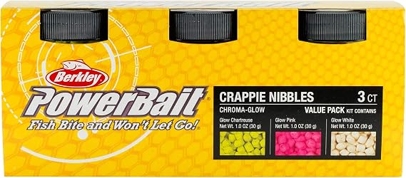 Berkley PowerBait Crappie Nibbles Dough Fishing Bait