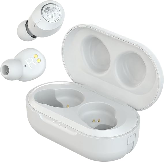JLab, JBuds Air ANC, True Wireless Earbuds, Active Noise Cancelling Bluetooth Earbuds, White