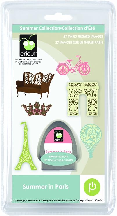 Cricut Seasonal Cartridge, Summer in Paris