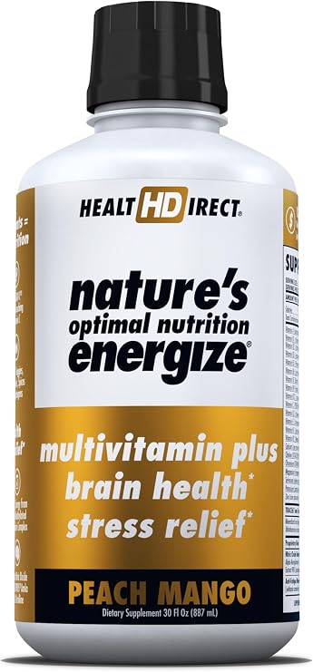 HEALTH DIRECT Nature's Optimal Nutrition Energize Liquid Multivitamin Plus