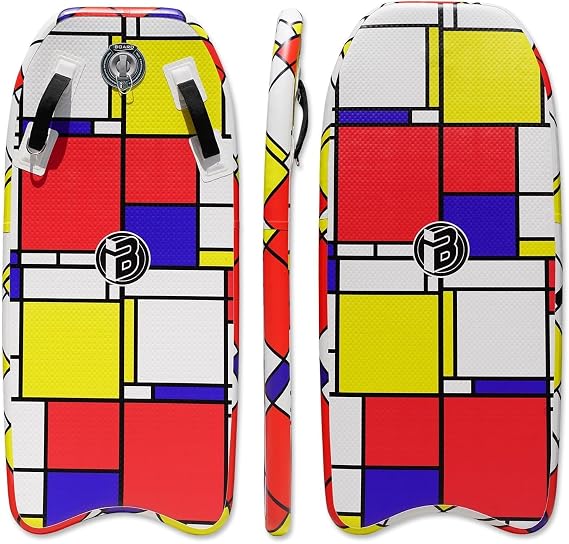 48" Inflatable Bodyboard w/ Hammer Seam Folding Surfboard 15PSI Max