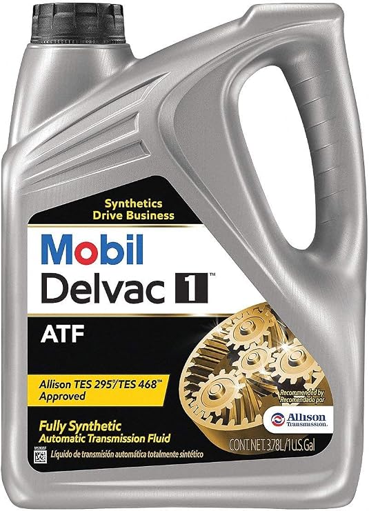 Mobil 112810 Delvac Synthetic Automatic Transmission Fluid - 1 Gallon