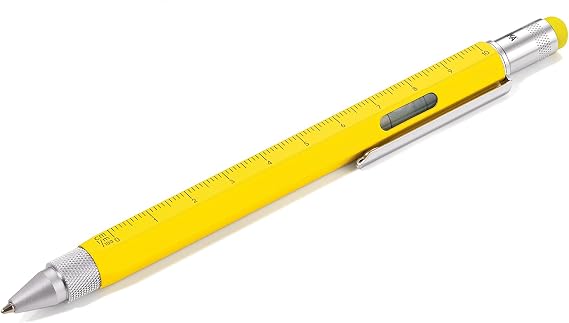 Troika Construction Ballpoint Pen, Yellow (PIP20YE)
