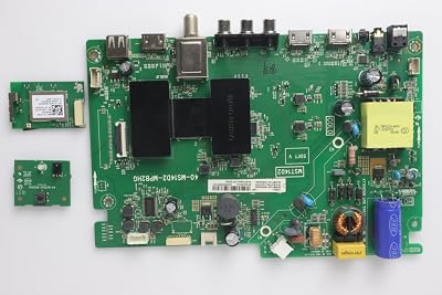 Lutema Television Repair Kit for TCL 32S321 with TV Main Board  Power Supply  TCon  Cables