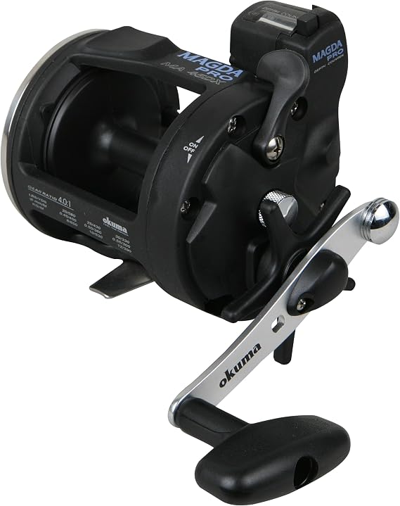 Okuma Magda Pro Line Counter Levelwind Trolling Reel