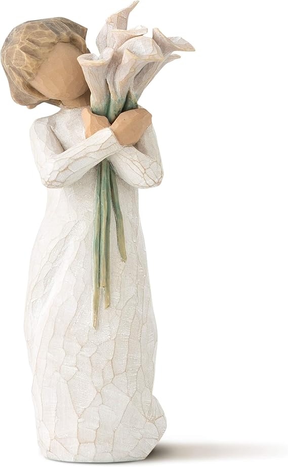Willow Tree Beautiful Wishes Figurine | Cast from a Susan Lordi Original Carving, Meaningful Keepsake Gift for Loved Ones, Display on Shelf, Table or Mantel