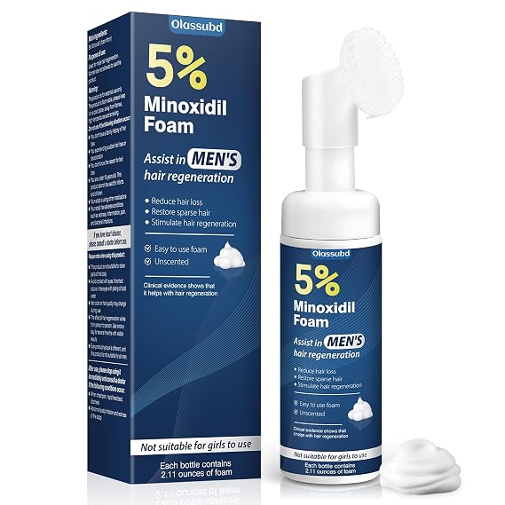 Minoxidil 5% Foam for Men Hair Growth