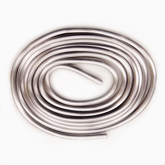 Sattie 7/32" Round H Lead Came - 12ft (Rolled & Bagged)