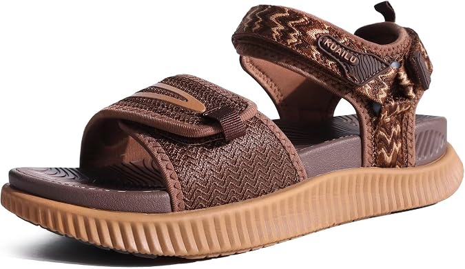 KuaiLu Sandals Women's Trekking Comfortable Orthopaedic Plantar Fasciitis