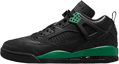 Jordan Spizike Low Mens Shoes FQ1759-003, BlackAnthracitePine Green