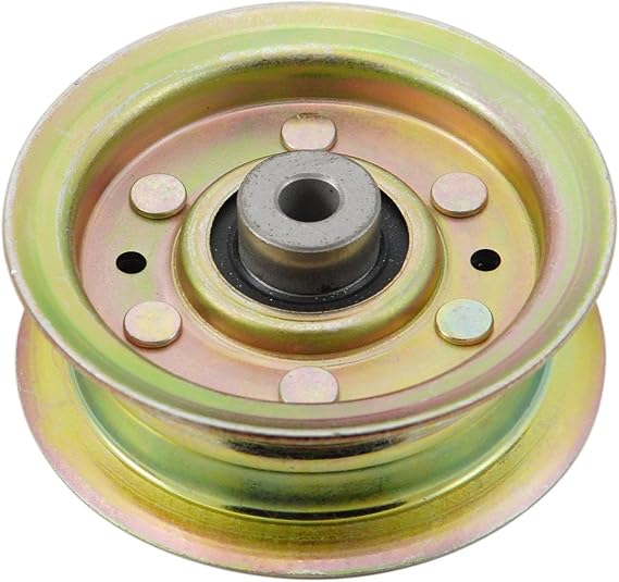 Parts Camp 532173438 Flat Idler Pulley for Husqvarna/AYP/Craftsman 104360X 131494 173438 532173438 John Deere AM103287 AM103480 AM108923 AM37321 Stens 280-623 Mower Pulley for 42" Decks