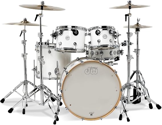 DW Design Series 4-piece Shell Pack - Gloss White