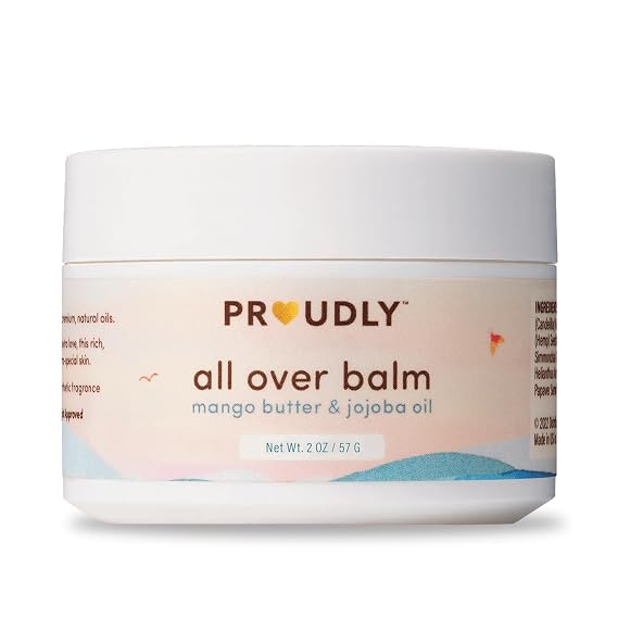 PROUDLY All Over Balm, 2oz, for Black & Brown Babies, Dry & Sensitive Skin