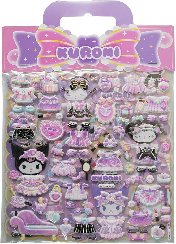 Kuromi XL Puffy Sticker Comansi